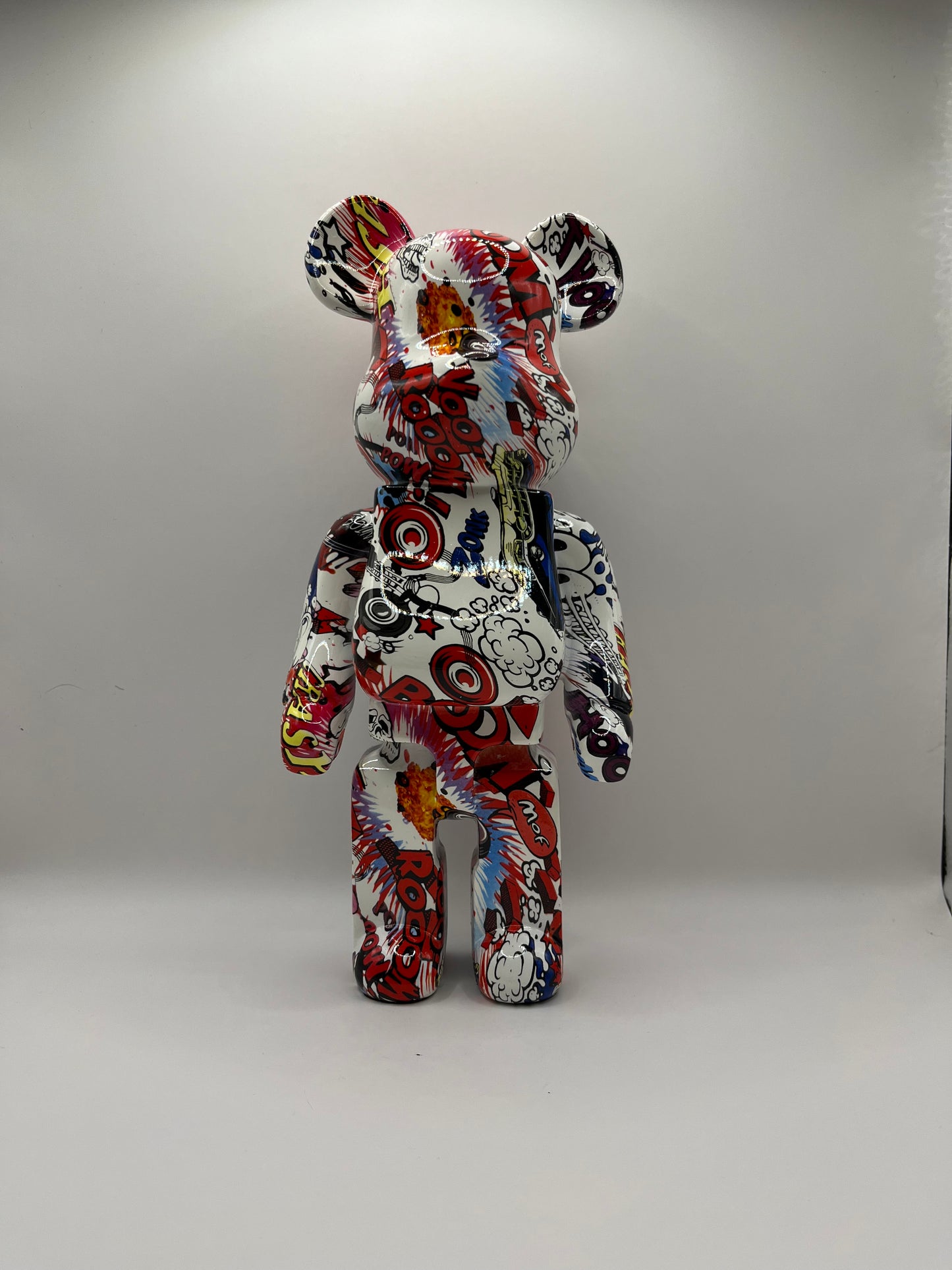 Comic Bear Teddybear - 28cm - Modern Art Mania