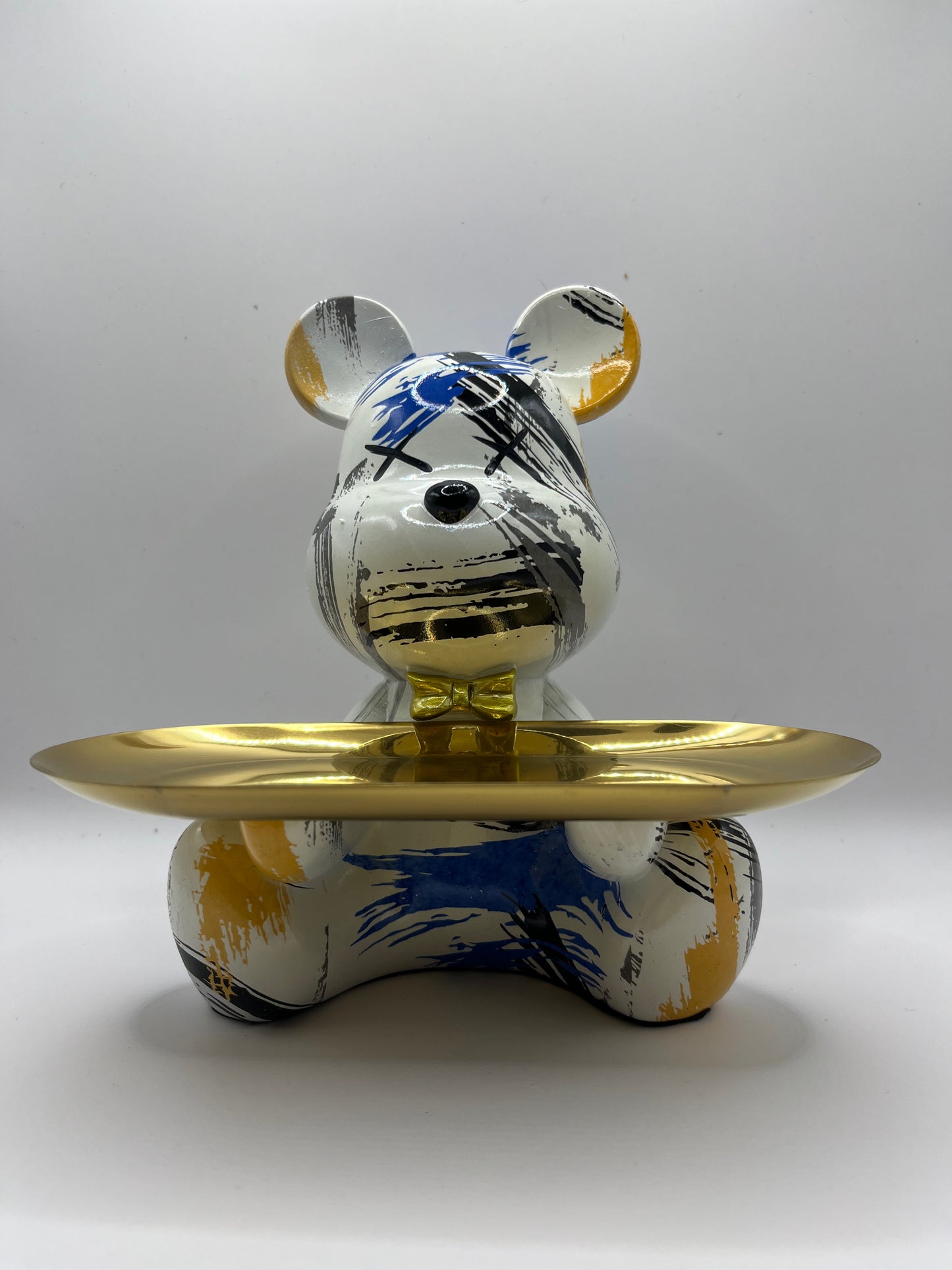 Summer Skies Tray Bear - 18cm - Modern Art Mania